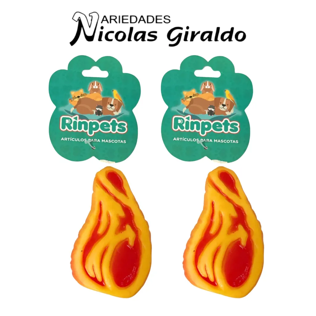[BMR-7001-4] Juguete chillon mascota carne