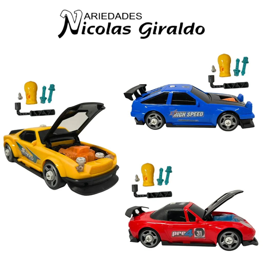 [CA12134] Carro automovil didactico grande