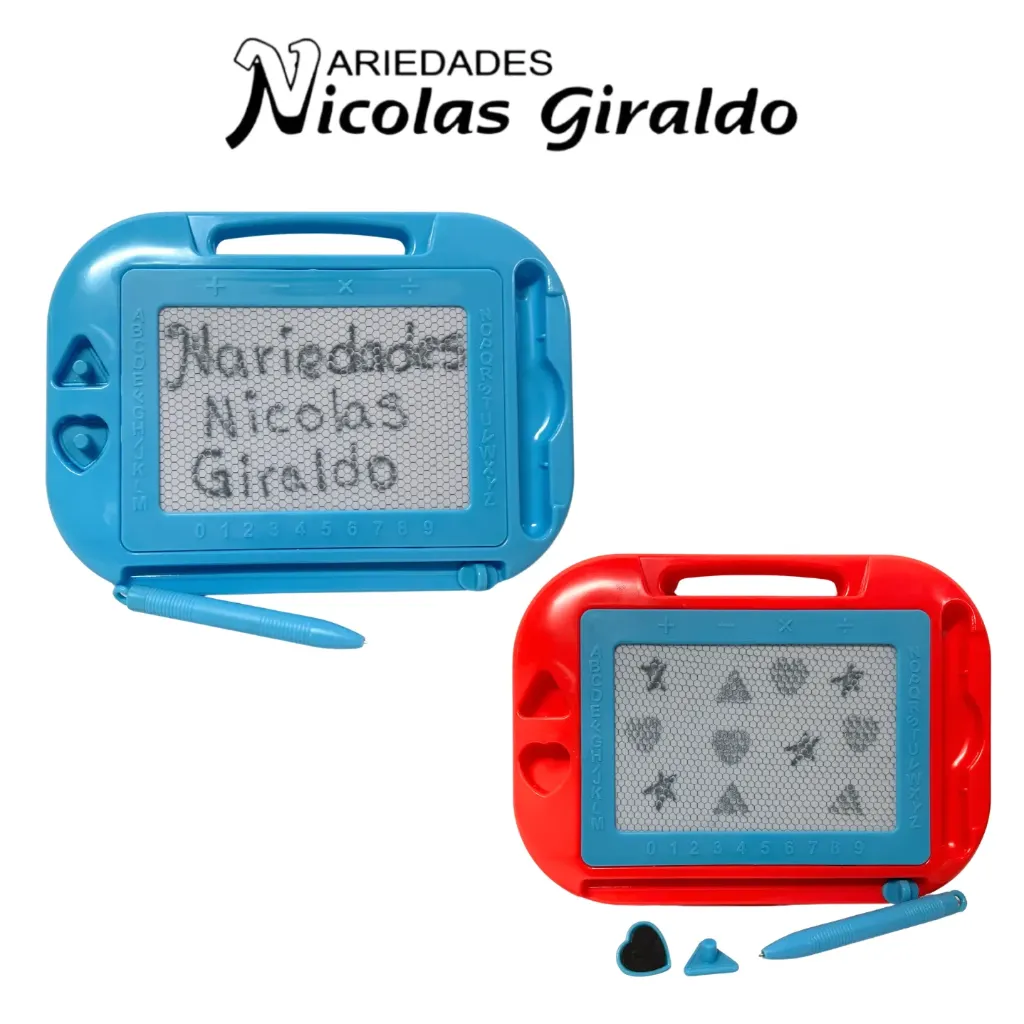 Tablero magico cuadrado pequeño con sello