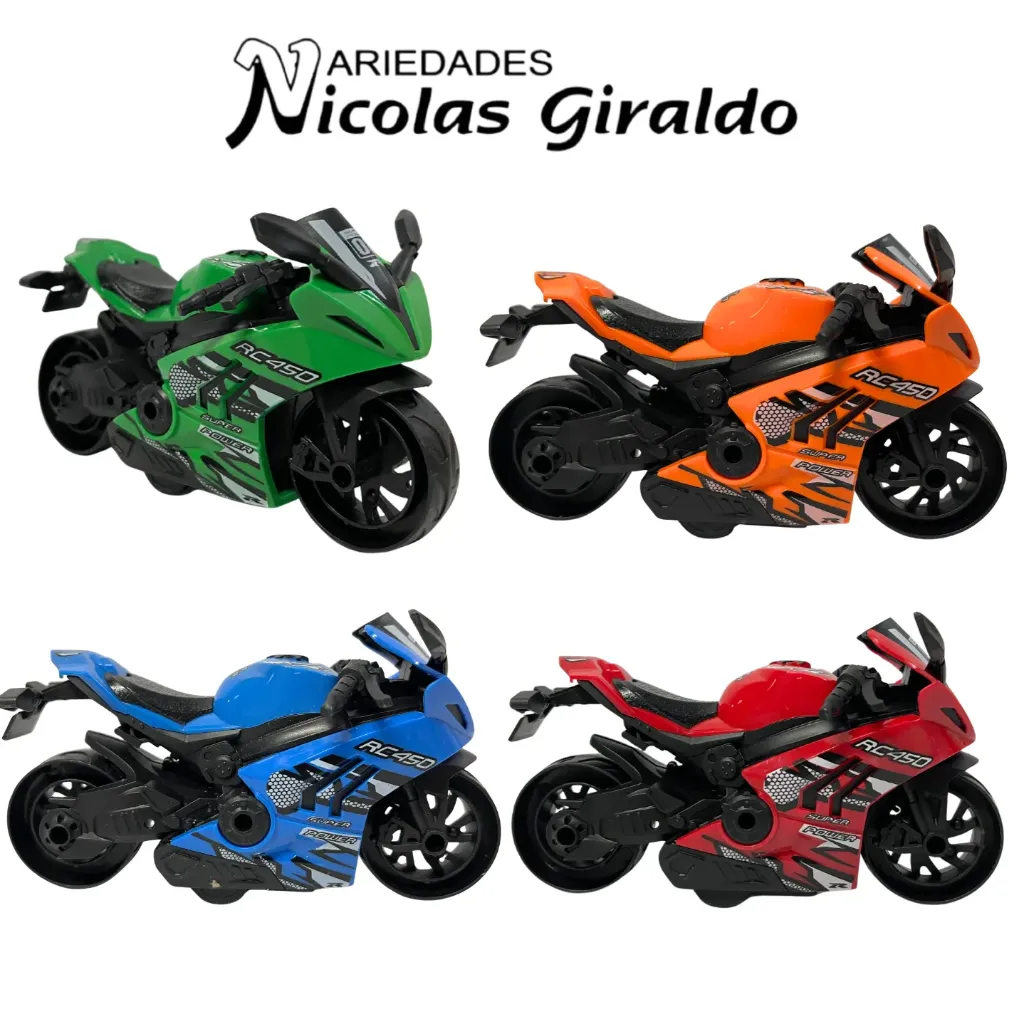 Moto impulso fina bolsa pequeña