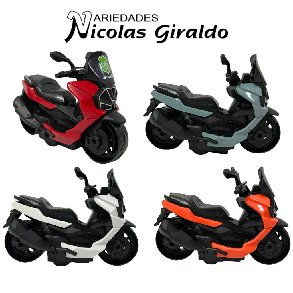 Moto impulso fina bolsa pequeña