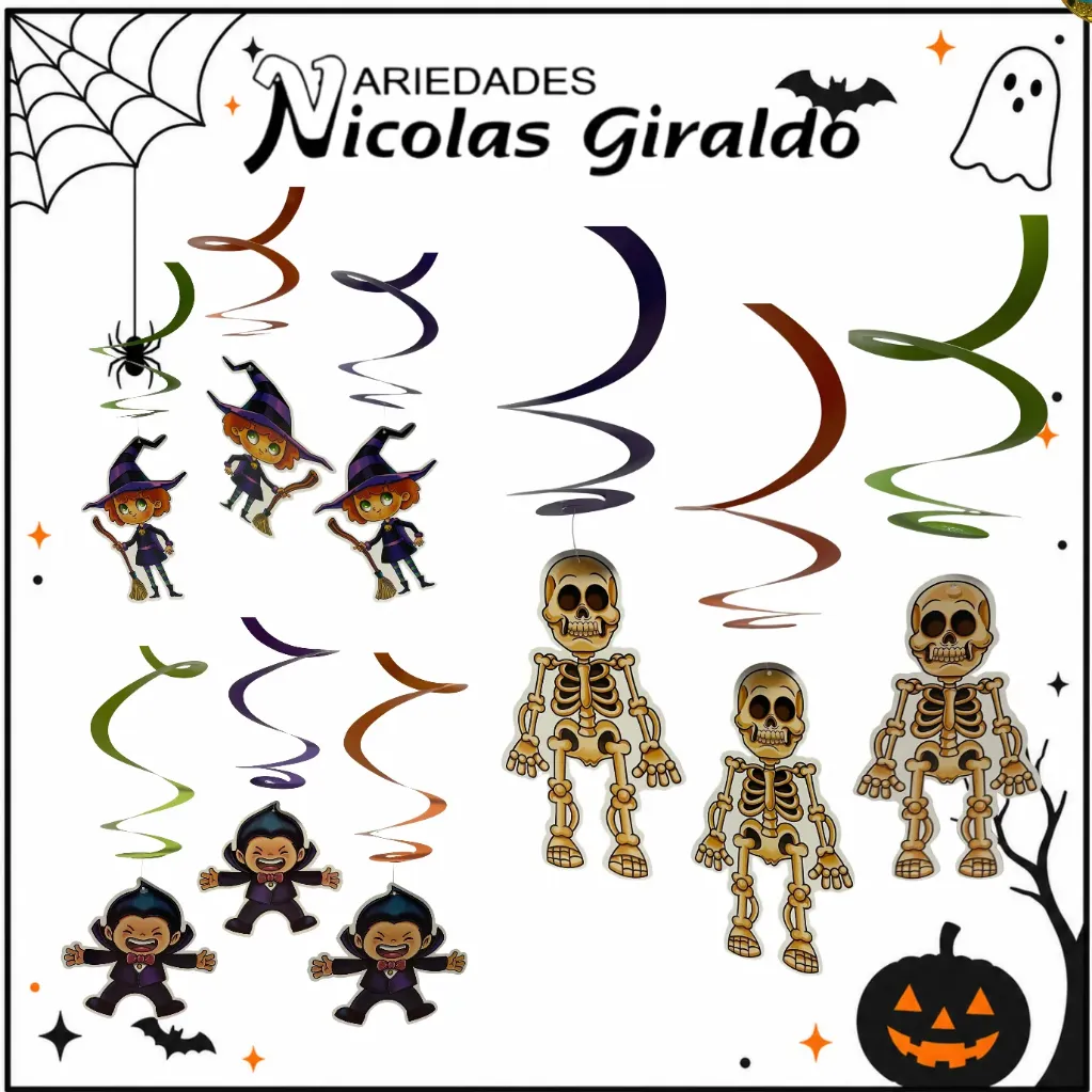 [ENHALL] Espiral niño halloween
