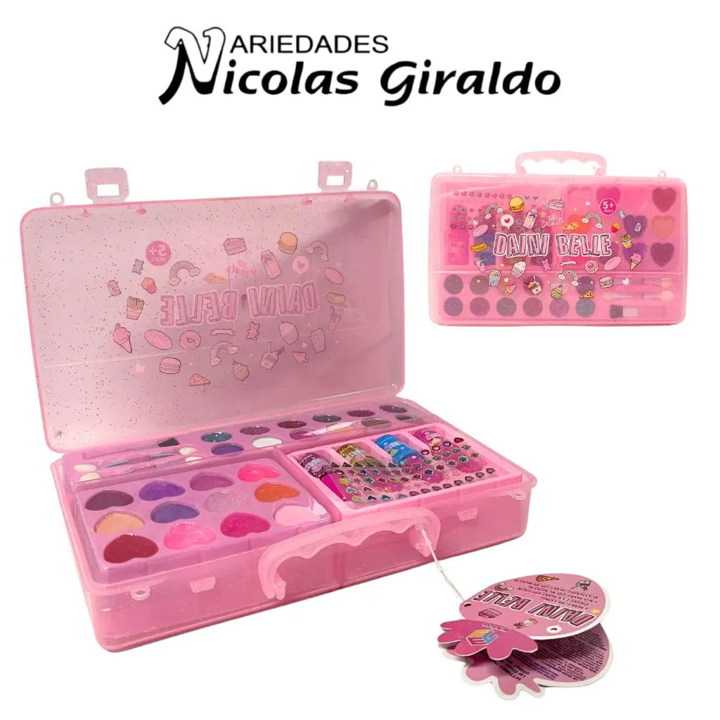 [CA9638] Maquillaje infantil caja acrilica