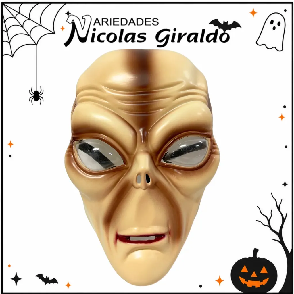 Mascara extraterrestre halloween