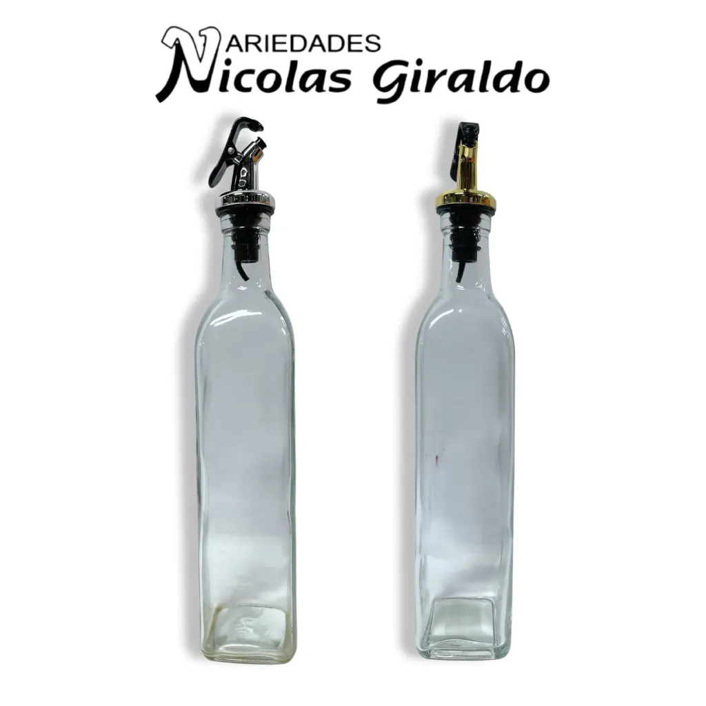 Aceitera vidrio x500ml