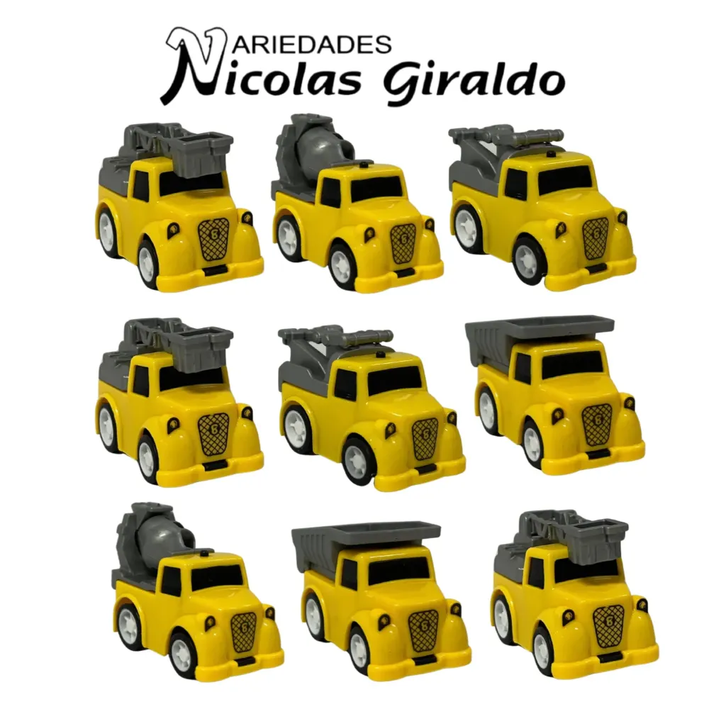 Carro impulso surtido mini x9 fino