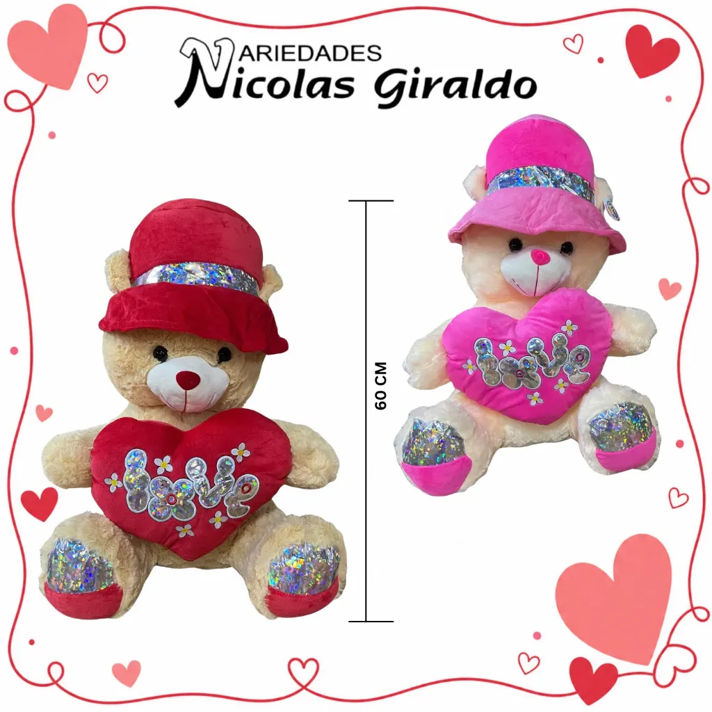 Peluche surtido $85.000