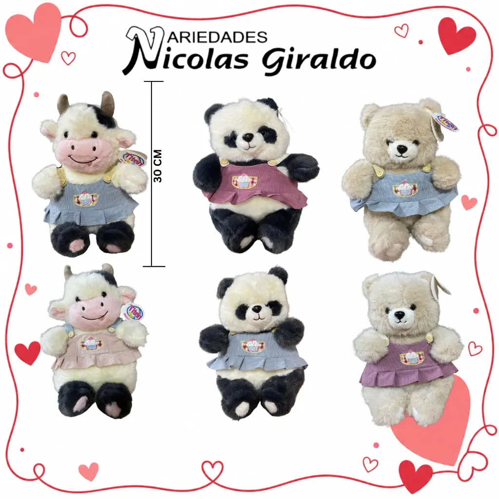 [905ANI-30] Peluche surtido $30.000