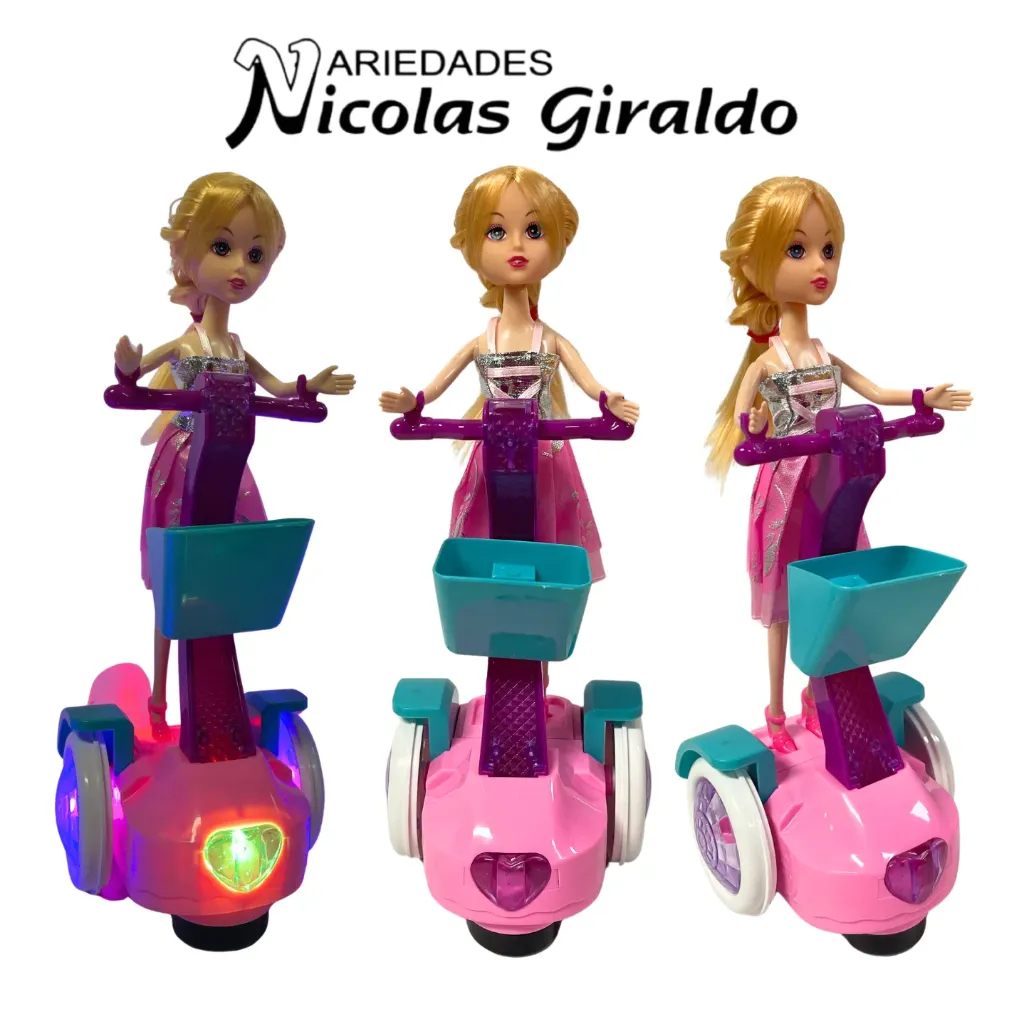 [CA467] Muñeca en scooter de pila