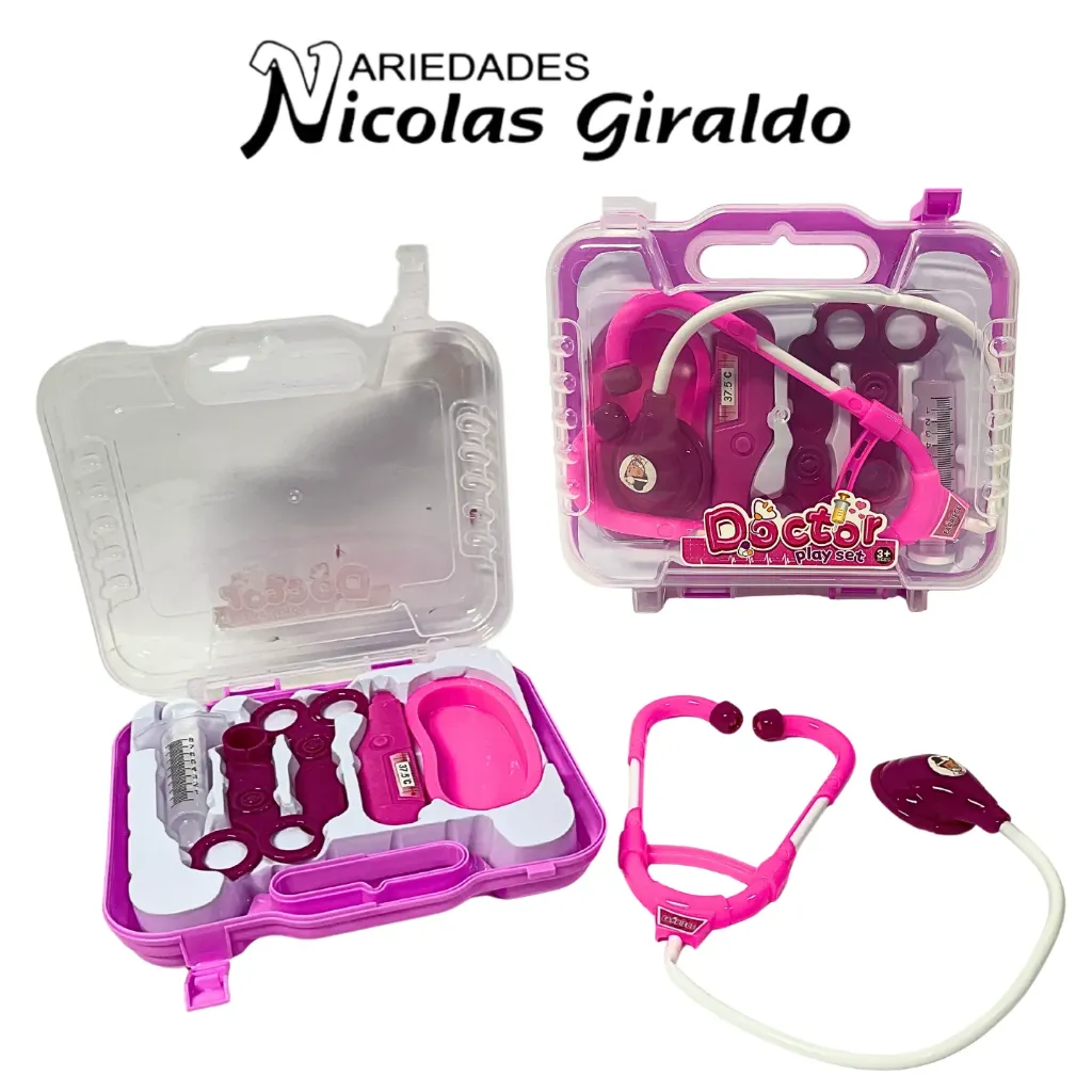 [CA685] Set doctor infantil en maleta mediano