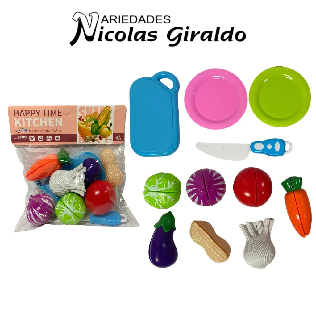 [SE2179] Set infantil fino de verduras pequeña