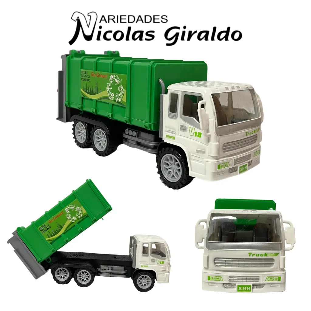 [MG54062] Carro camion basurero extra grande