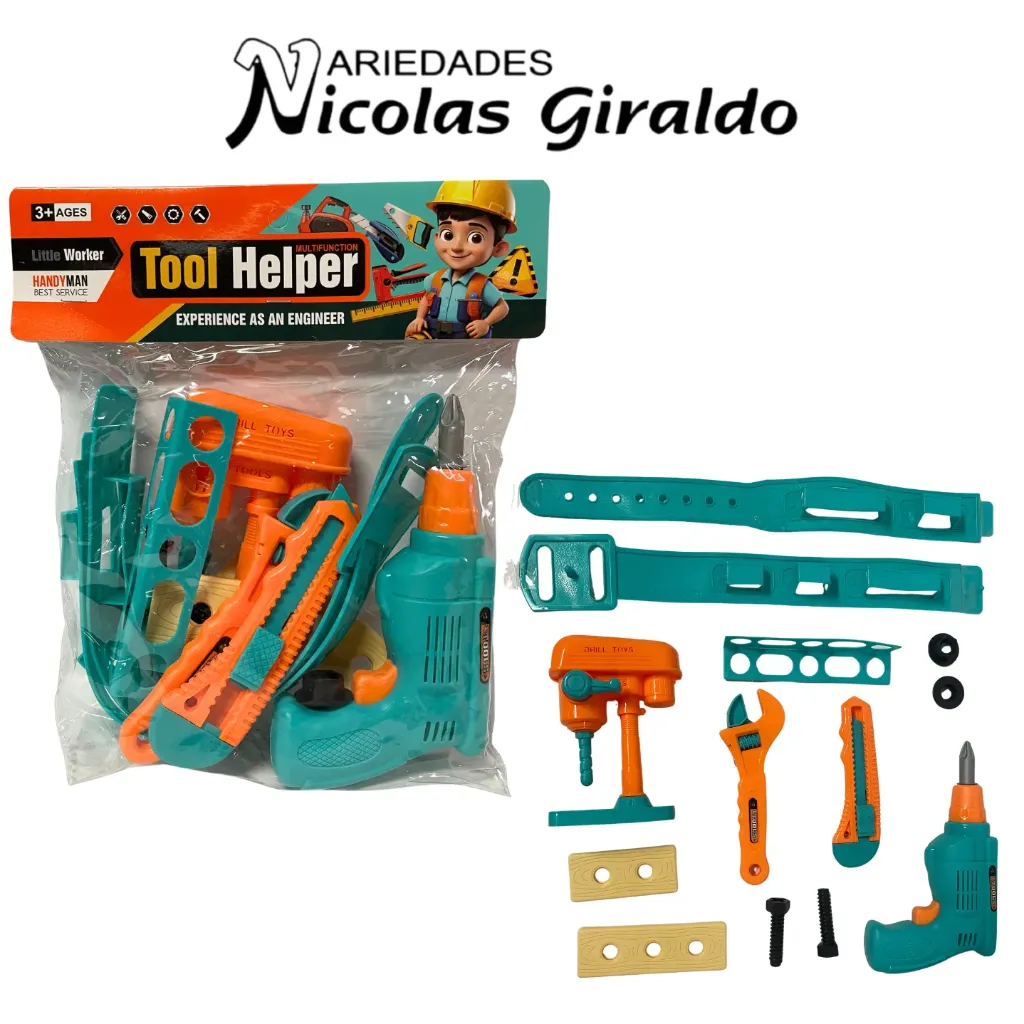 Set herramienta bolsa grande con cinturon