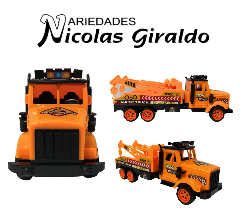 Carro constructor grua grande