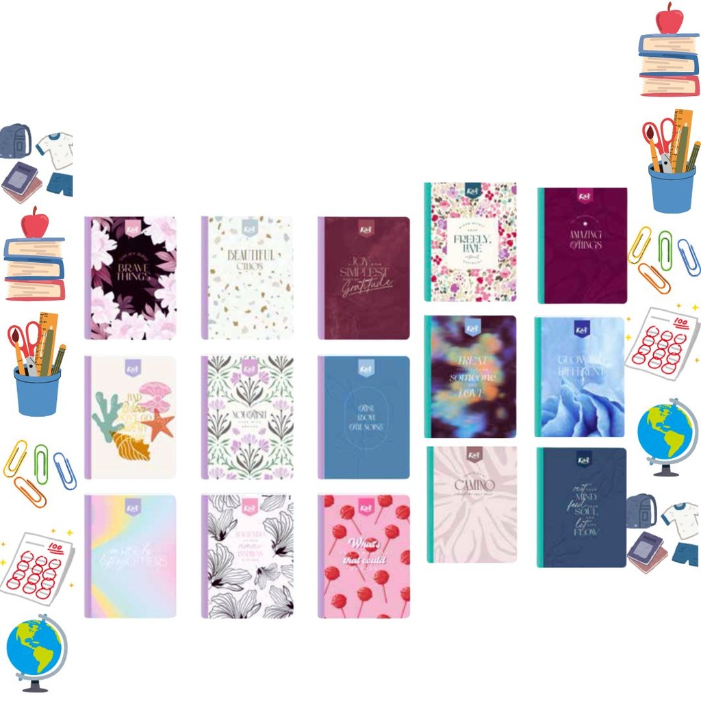 [545833] Cuaderno norma gama media Kiut 100H cuado