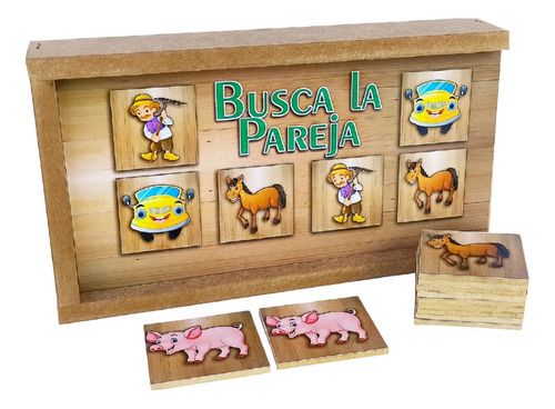 Didactico madera busca la pareja