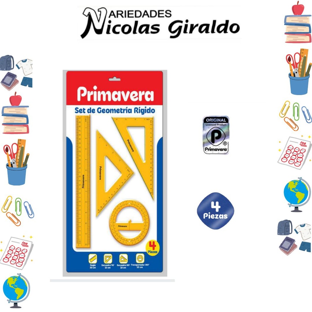 Juego geometrico primavera rigido