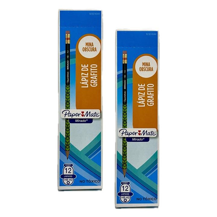 Lapiz mirado nuevo x12 estampado