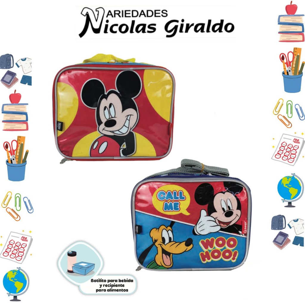 [623-018-1513] Lonchera primavera mickey orizontal