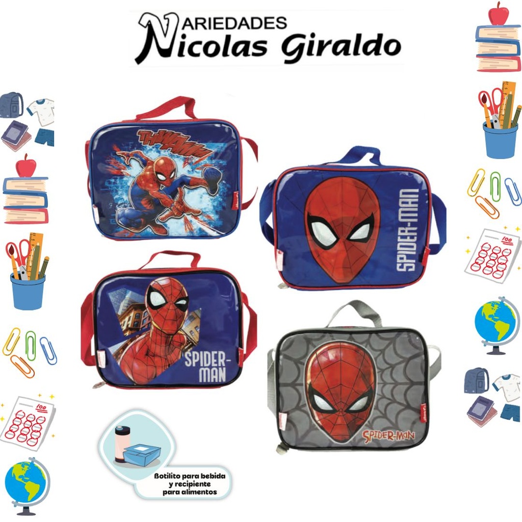Lonchera primavera spiderman orizontal