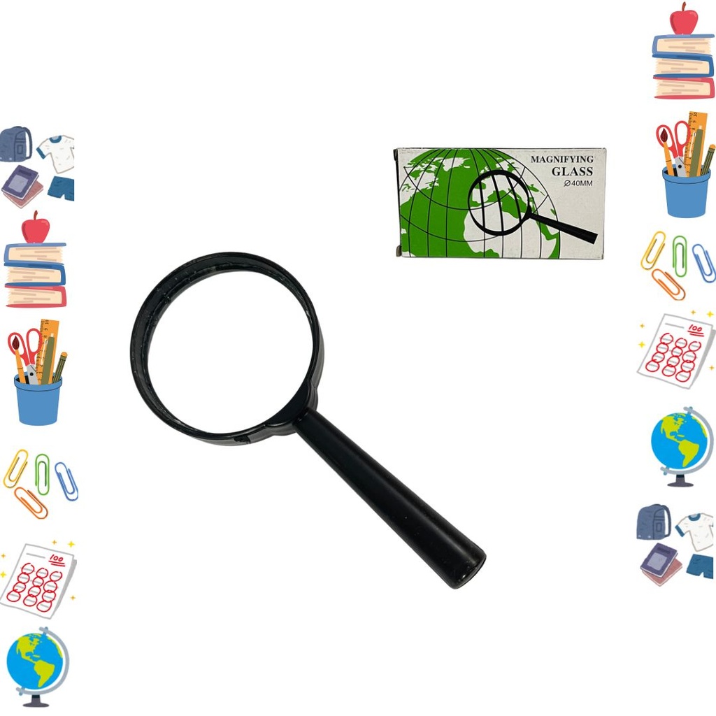 Lupa escolar 40 mm