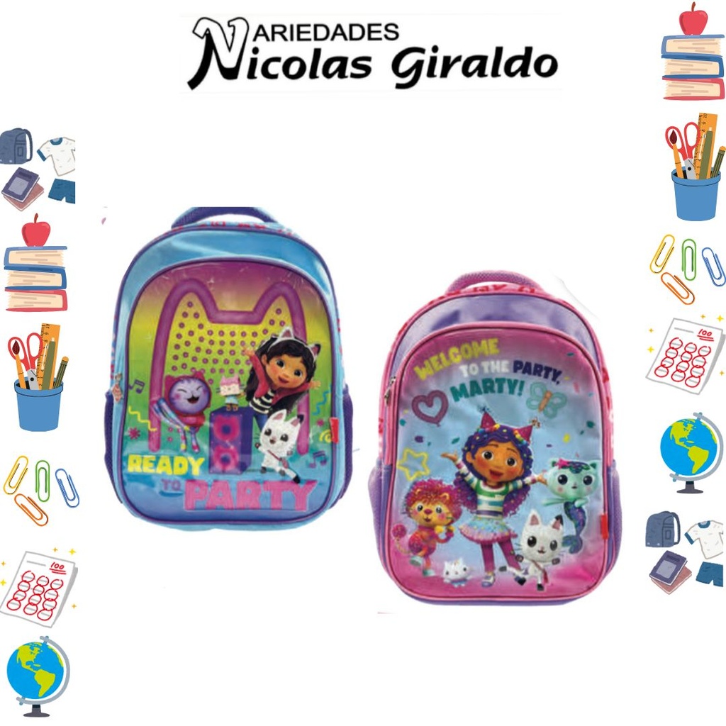 Morral primavera personaje grande gabby