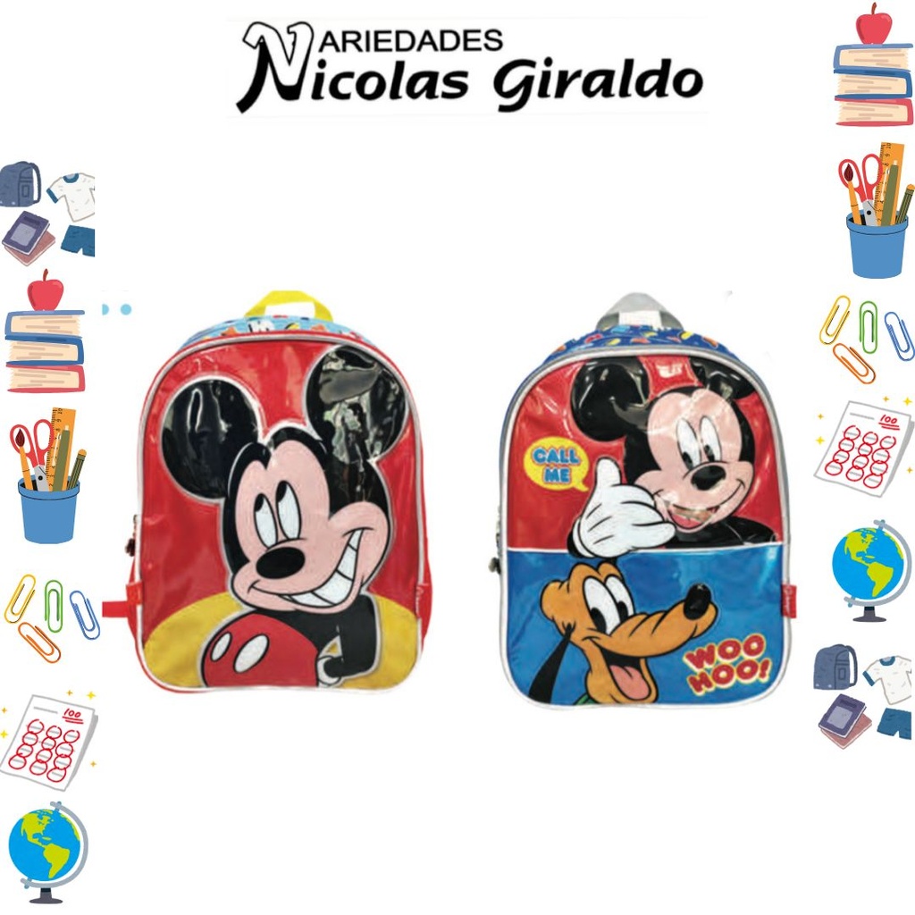Morral primavera personaje pequeño mickey