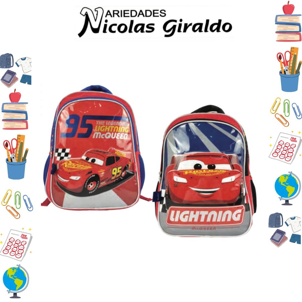Morral primavera personajes grande cars