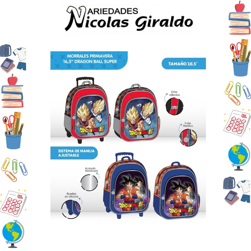 Morral primavera personajes grande dragon ball