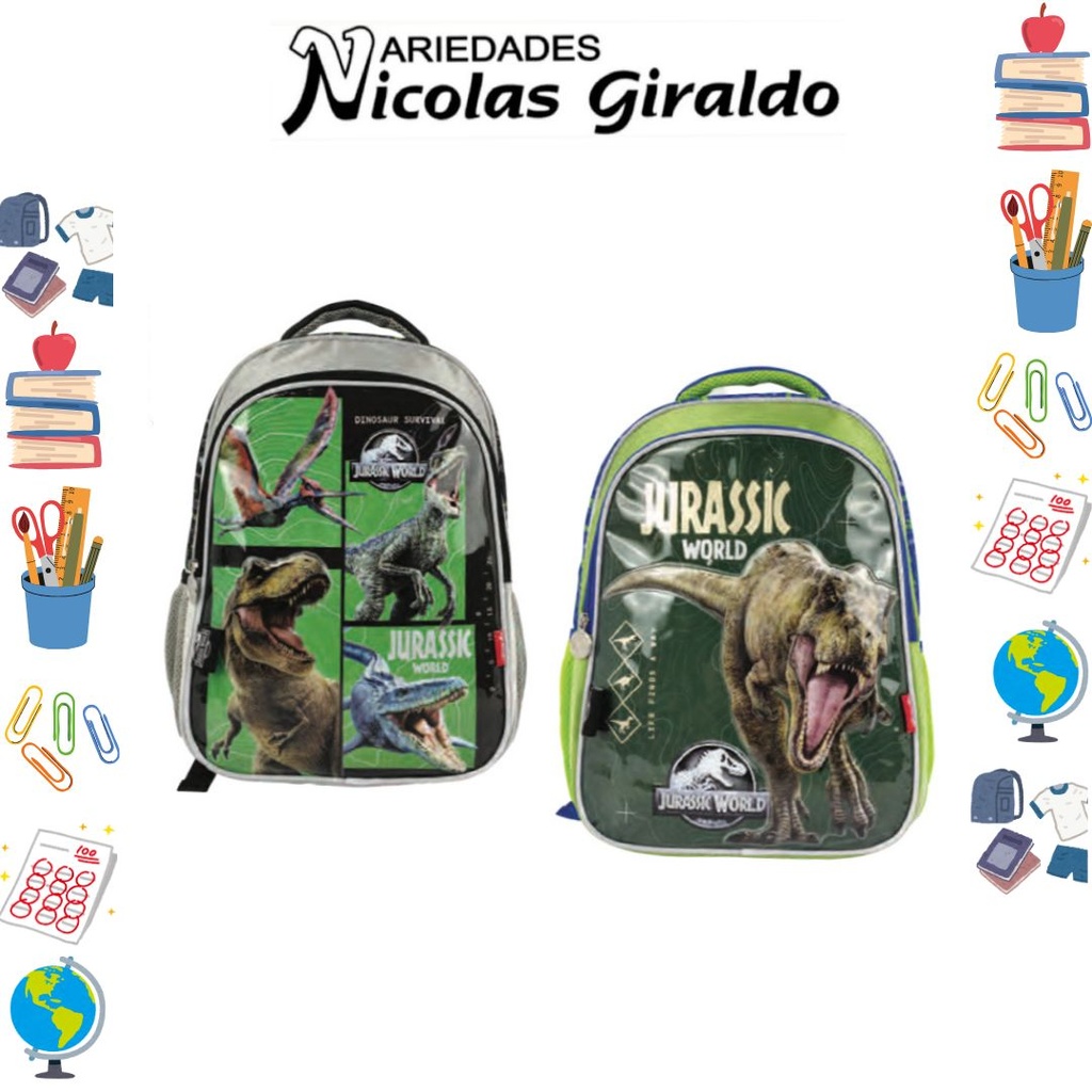 Morral primavera personajes grande jurasic