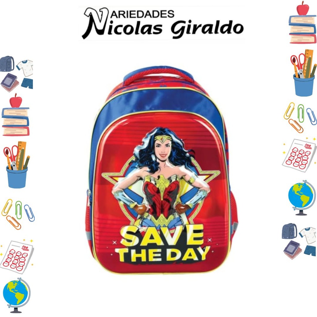 Morral primavera personajes grande mujer maravilla