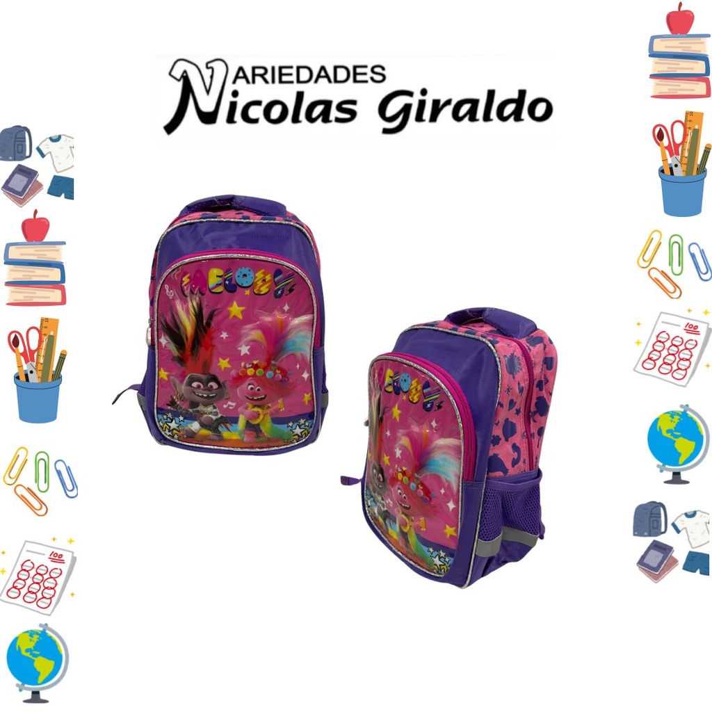 Morral primavera personajes pequeño trolls