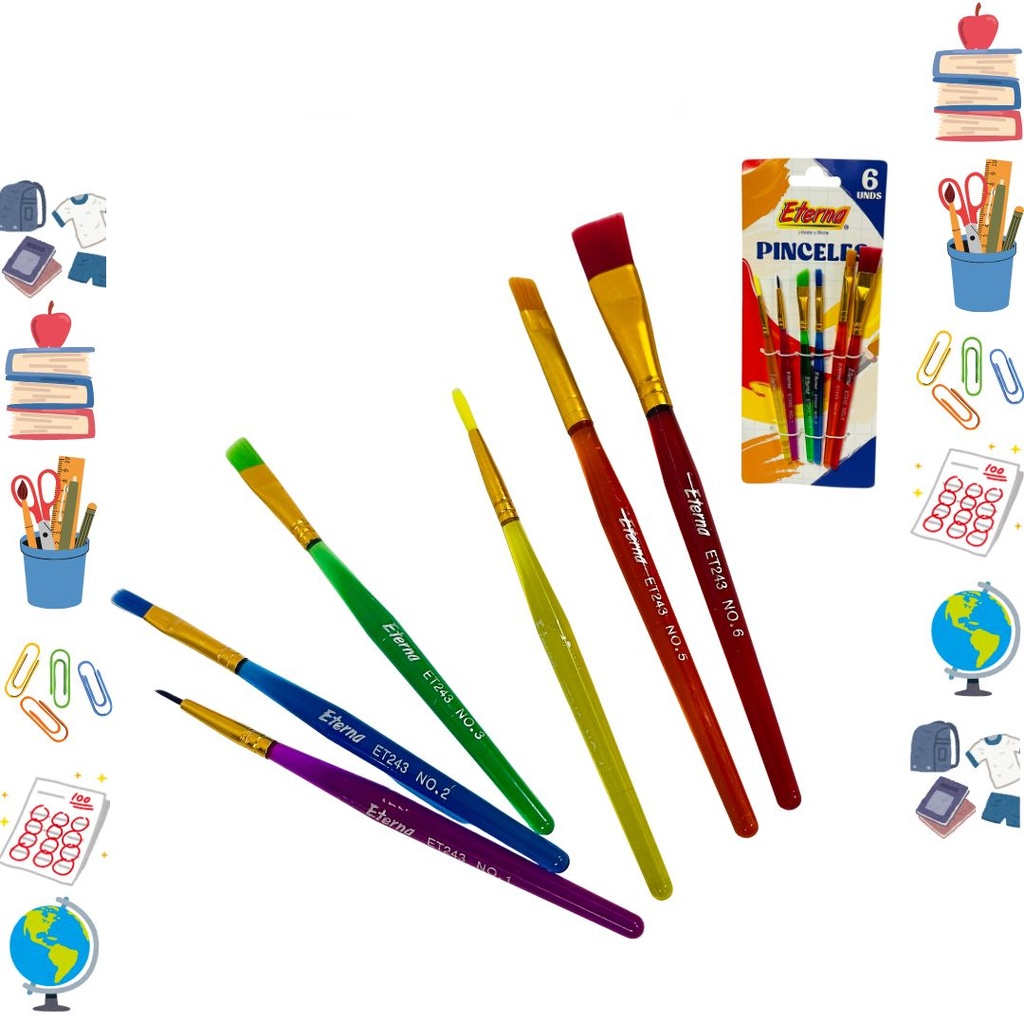 Pincel eterna x6 neon