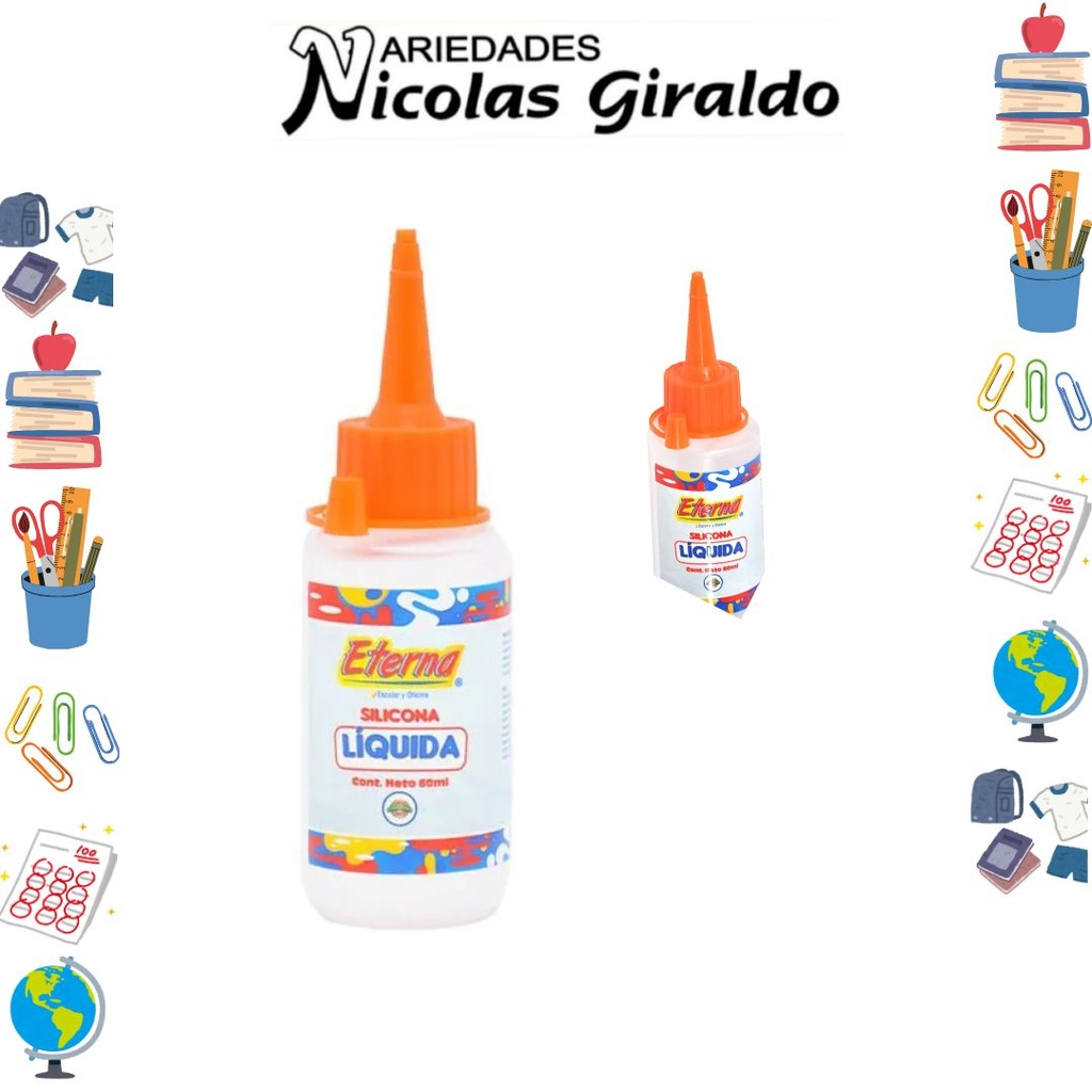 Silicona liquida x60ml eterna 