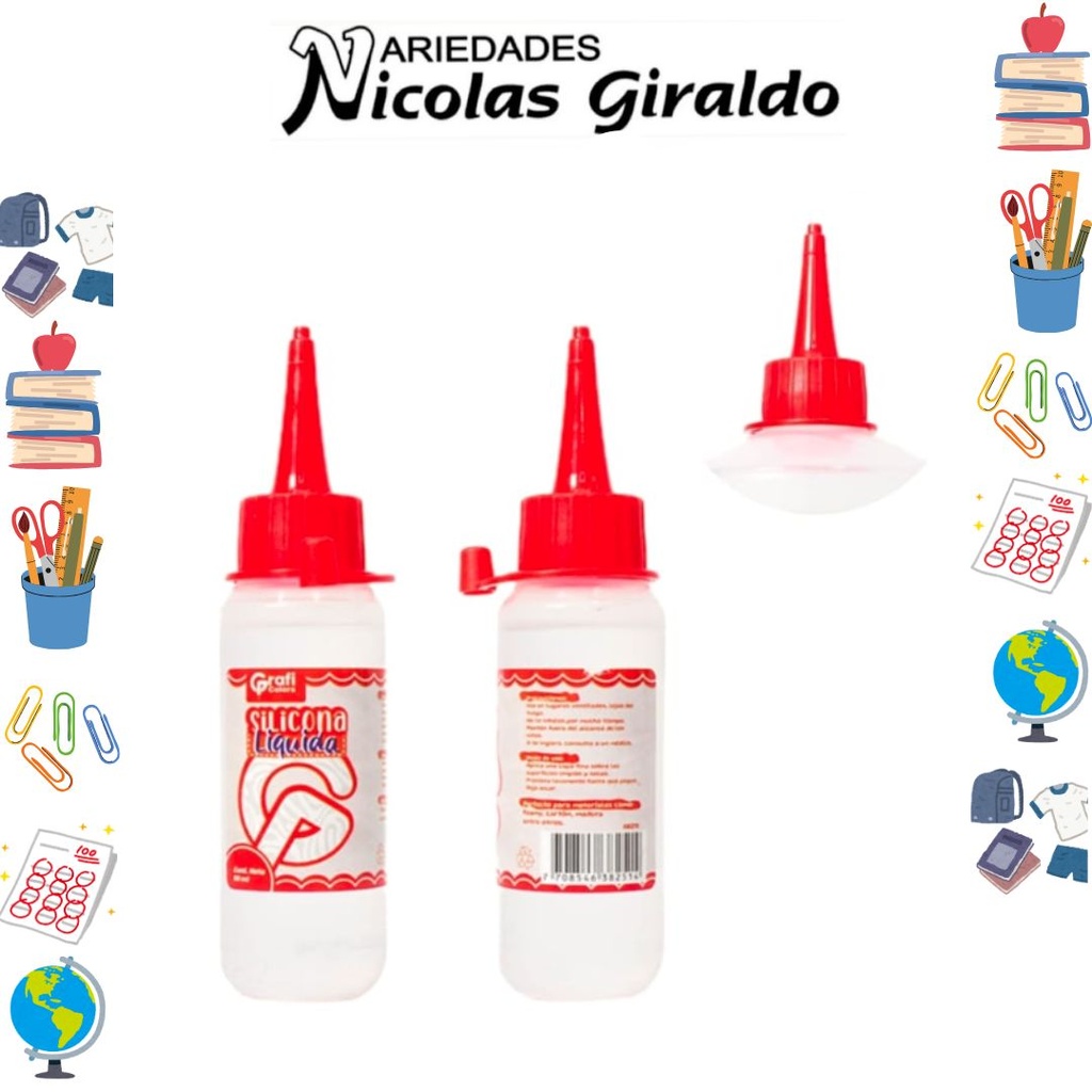 Silicona liquida x60ml graficolors