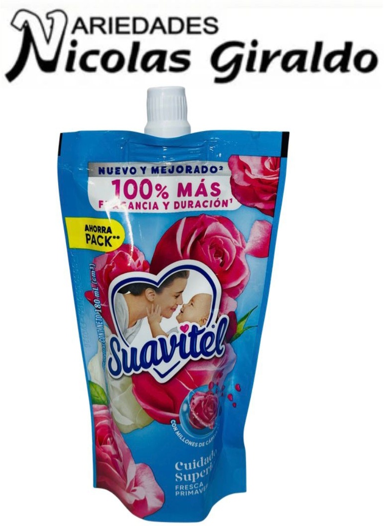 Suavitel primaveral x180ml 