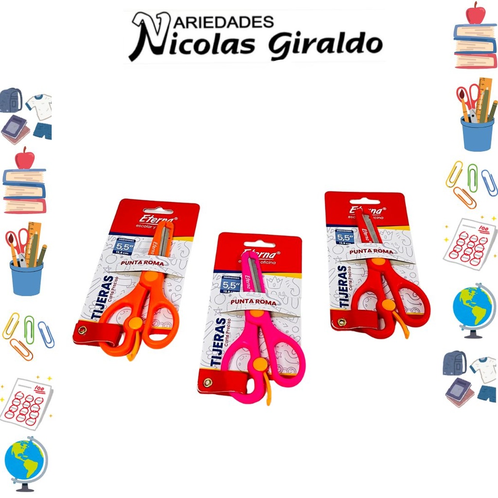 [ET143] Tijera eterna 5.5 plastica
