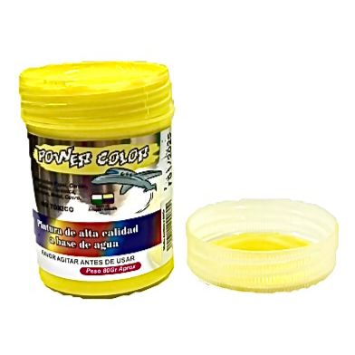 Vinilo power color x80 cc amarillo