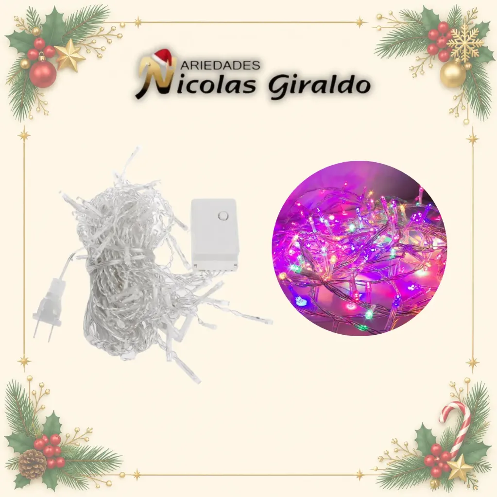 INSTALACION LED X200L LINEAL MULTICOLOR 18 MTS CABLE TRANS