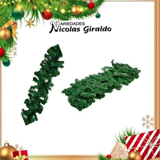 [15WM43-1] @GUIRNALDA RIGIDA 2.7MTS 220 RAMAS 