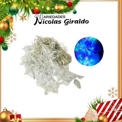 [H1801TM] @INSTALACION CORTINA PUNTA ESTRELLA X272L MULTICOLOR 6MTS