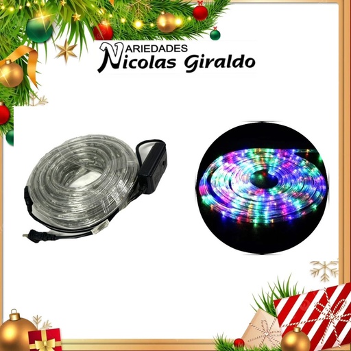 [A0683TM] @INSTALACION MANGUERA 9MTR MULTICOLOR