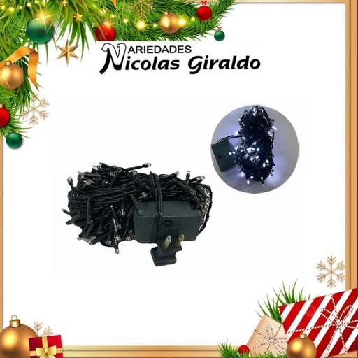 [A0326GW] @INSTALACION LED X200L LINEAL BLANCA 18 MTS CABLE VERDE 