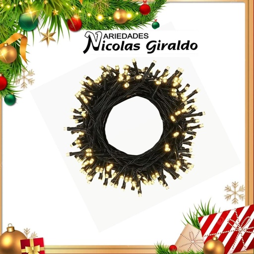 [A0326GC] @INSTALACION LED X200L LINEAL CALIDA 18 MTS CABLE VERDE 