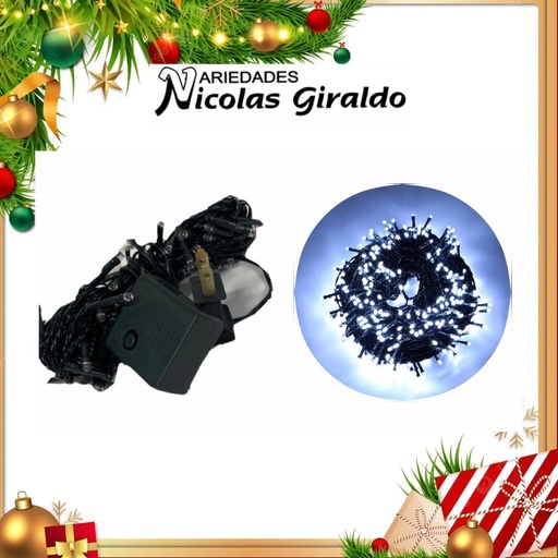 [A0323GW] @INSTALACION LED X56L LINEAL BLANCA 6 MTS CABLE VERDE 