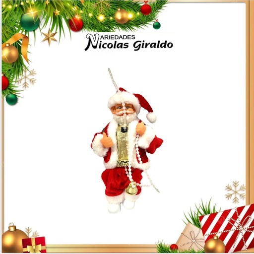 [218-PAPA] @PAPA NOEL PILAS MUSICAL ESCALADOR