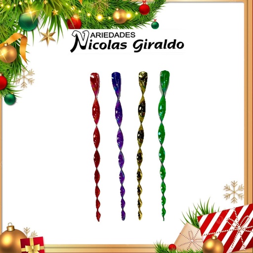 [FL-031] @TORNILLO BRILLANTE PLASTICO 50 CM 