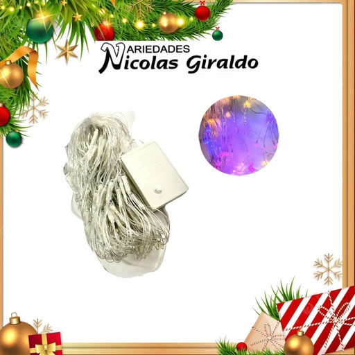 [I1649] @INSTALACION MALLA LUZ LED 240L 320CM X80CM MULTICOLOR 