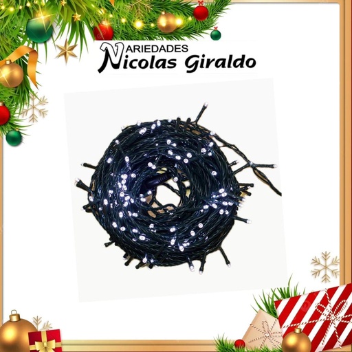 [MC-B14CVB] @INSTALACION LED X200L LINEAL BLANCA 14 MTS CABLE VERDE  