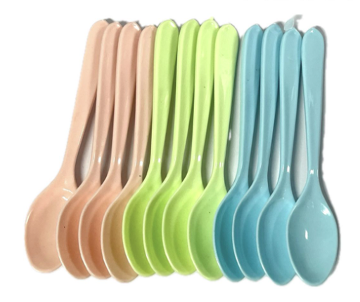 [PT24764] @Cuchara plastica pastel x12